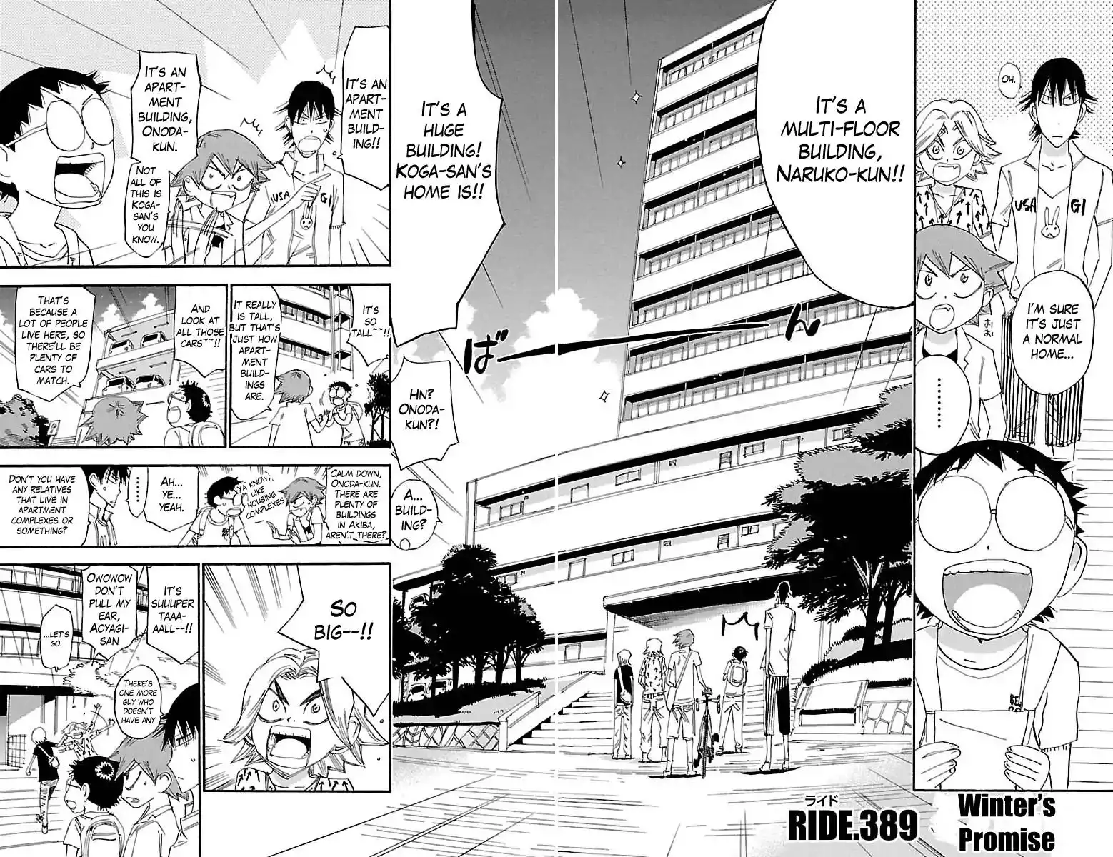 Yowamushi Pedal Chapter 389 2